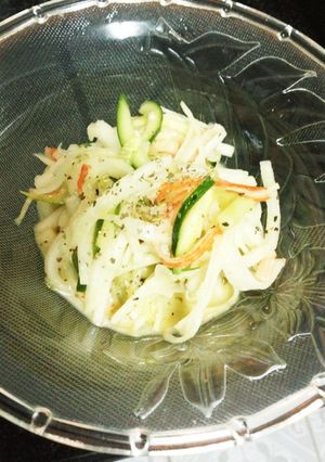 ちょっと大人の大根サラダ-レシピのメイン写真