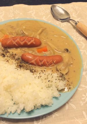 ホワイトカレー❅*॰ॱ-レシピのメイン写真