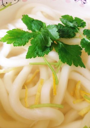 柚子香る☆釜揚げうどん-レシピのメイン写真
