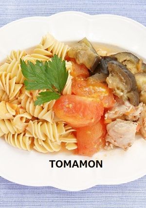 とまモンピューレ✿簡単スパイラルパスタ-レシピのメイン写真