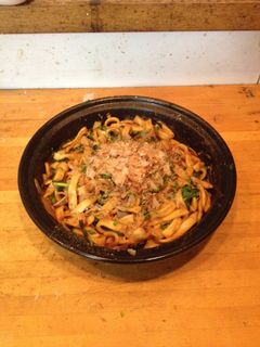 味噌ホルモン焼きうどん-レシピのメイン写真