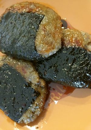 もちもちれんこん餅♡磯辺焼き風-レシピのメイン写真