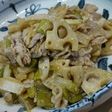 *豚肉とれんこんのさっぱり炒め*
