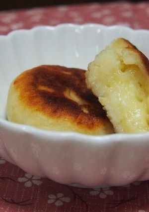 すいとんの粉 de チーズいももち-レシピのメイン写真