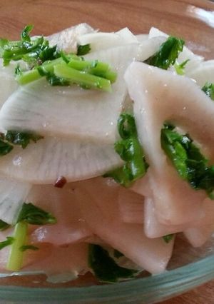 大根と蓮根のシャキシャキ♪サラダ-レシピのメイン写真