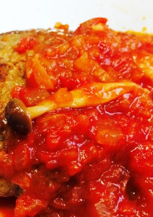 トマトハンバーグソース-レシピのメイン写真