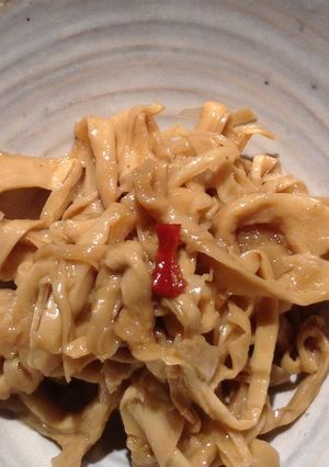 美味しい穂先メンマ(塩蔵)の味付け-レシピのメイン写真