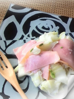 スライスサラダ~薄切りハムと大根のサラダ-レシピのメイン写真