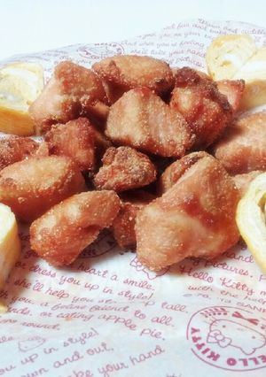 鶏胸肉の唐揚げ ノンフライオーブン-レシピのメイン写真