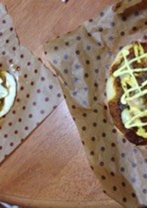 カレーリメイク2種類 ピザとかき揚げ-レシピのメイン写真