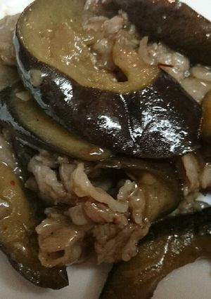 茄子と豚肉のオイスター炒め 麻婆茄子風-レシピのメイン写真