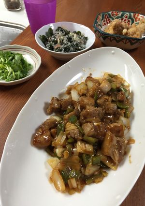 豚バラ肉とピーマンの酸辣湯炒め-レシピのメイン写真