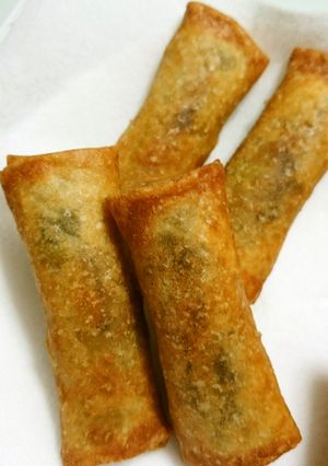 納豆とアボカドの海苔挟み☆春巻き-レシピのメイン写真