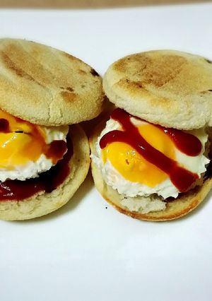 目玉焼きさんど-レシピのメイン写真