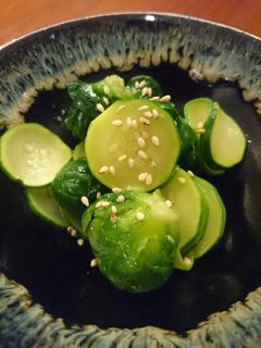 芽キャベツとズッキーニのナムル-レシピのメイン写真