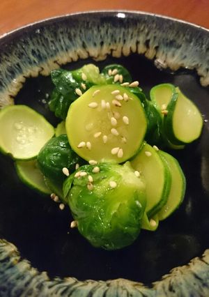 芽キャベツとズッキーニのナムル-レシピのメイン写真