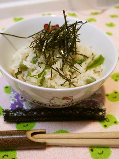 お豆とツナの炊込みごはん-レシピのメイン写真