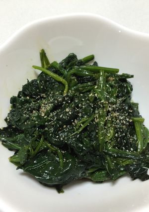 やみつき♡ほうれん草のごま和え-レシピのメイン写真