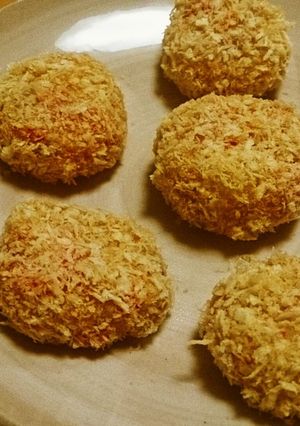 手づかみ離乳食に☆焼きコロッケ-レシピのメイン写真