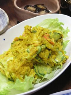 かぼちゃサラダ-レシピのメイン写真