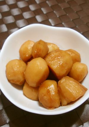素朴な味！シンプルな里芋の煮っころがし♪-レシピのメイン写真