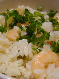 炊飯器にのせるだけ★んまい!えびピラフ♪-レシピのメイン写真