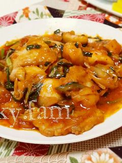 焼肉のたれで♪こくうま豚キムチ-レシピのメイン写真