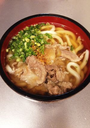 肉うどん-レシピのメイン写真
