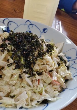 シャキシャキ～☆白菜のマヨ風味サラダ-レシピのメイン写真