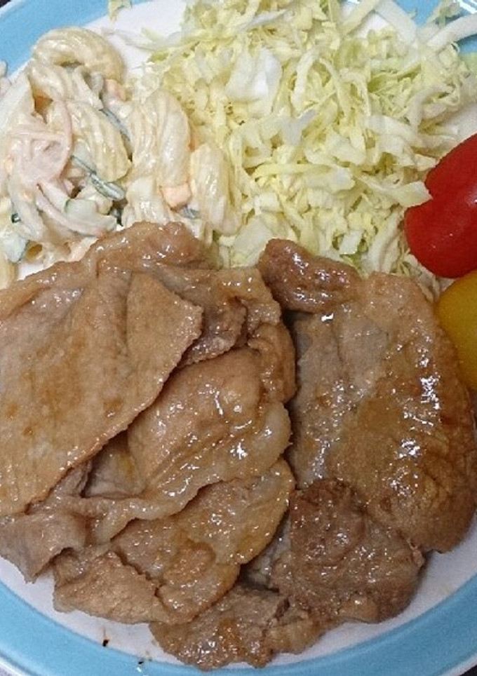豚の生姜焼き-レシピのメイン写真