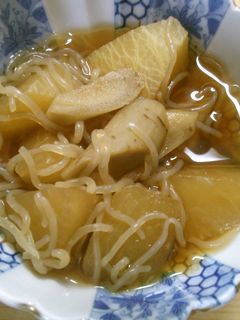 簡単 おかず 大根 ごぼう 白滝の 煮物-レシピのメイン写真