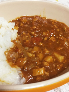 トマトと蓮根カレー-レシピのメイン写真