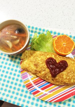 我が家のオムライス-レシピのメイン写真