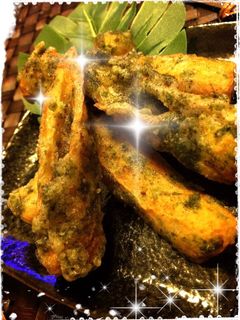 簡単竹輪の青海苔塩レモンの磯辺揚げ-レシピのメイン写真
