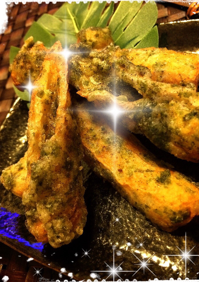 簡単竹輪の青海苔塩レモンの磯辺揚げ-レシピのメイン写真