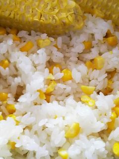 コーンご飯*トウモロコシの炊き込みご飯-レシピのメイン写真