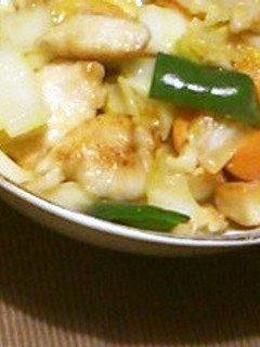 白菜と鶏むね肉の旨味炒め-レシピのメイン写真