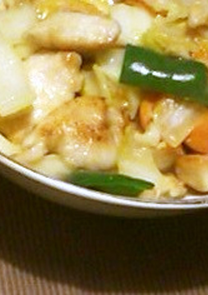 白菜と鶏むね肉の旨味炒め-レシピのメイン写真