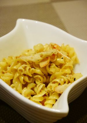 醤油マヨ七味の和風マカロニサラダ-レシピのメイン写真