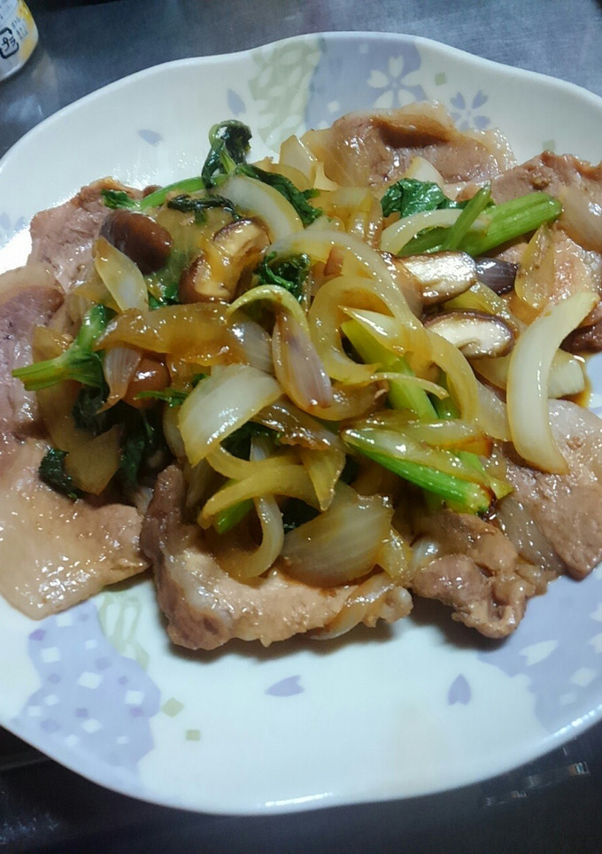 超簡単!!　豚肉の変わり生姜焼き-レシピのメイン写真