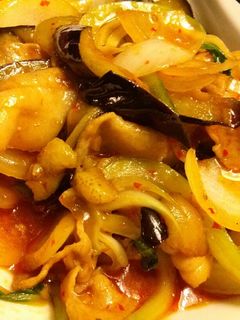 魚香茄子(なすと豚肉の辛味炒め)-レシピのメイン写真