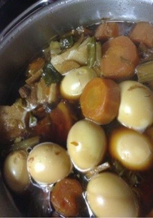 圧力鍋でかんたーん煮豚♡玉子入り-レシピのメイン写真
