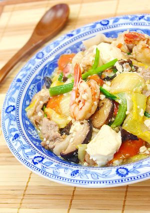八珍豆腐(台湾料理)ダイエット食にも◎！-レシピのメイン写真
