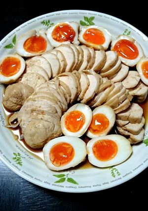 湯煎で柔らか～！鶏胸チャーシュー⭐-レシピのメイン写真