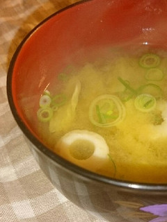 簡単!キャベツとちくわのお味噌汁-レシピのメイン写真