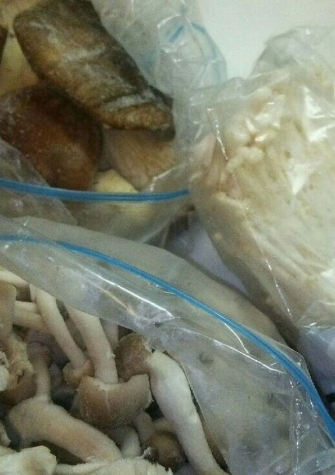 冷凍出来る食材達①椎茸、えのき、しめじ-レシピのメイン写真