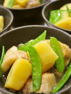 豚バラとじゃがいもの煮物-レシピのメイン写真