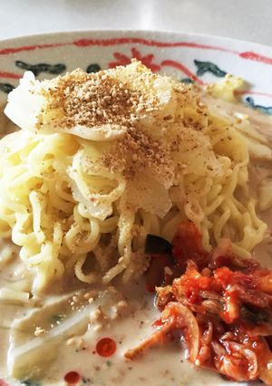 袋麺で冷やし担々麺！-レシピのメイン写真