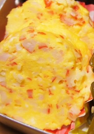 時短！弁当のおかず☆かに玉風卵焼き-レシピのメイン写真
