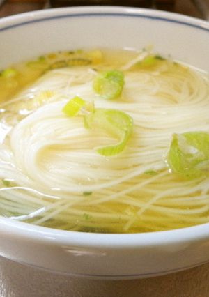最速のうどんスープで播州そうめん-レシピのメイン写真